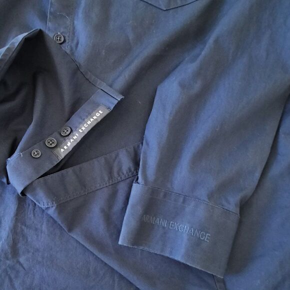 A/X Armani Exchange button down shirt size XL/TG - Picture 5 of 8